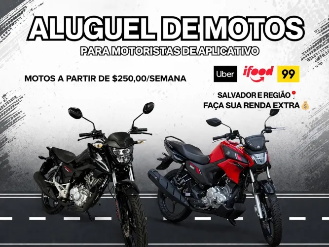 ALUGUEL / LOCAÇÃO DE MOTOS - HONDA E YAMAHA