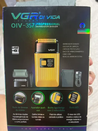 Barbeador Shaver VGR OIV-357 Profissional