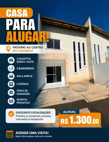 Alugo excelente duplex no Aquiraz!