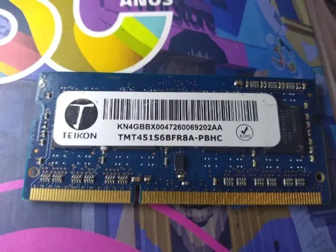Memória notebook 4gb