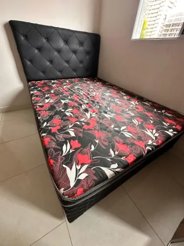 Cama box casal