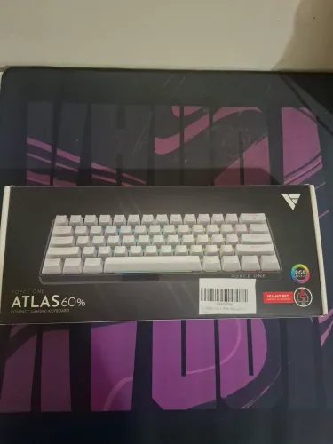 TECLADO MECANICO GAMER FORCE ONE ATLAS 60%