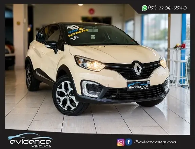 Renault Captur Life 1.6 16V Flex 5P Aut. 2019