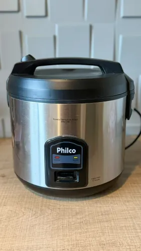 Panela elétrica de arroz Philco 12 xícaras - completa