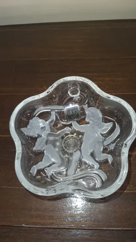 Retrô  bomboniere em cristal querubins Mikasa -  Germania