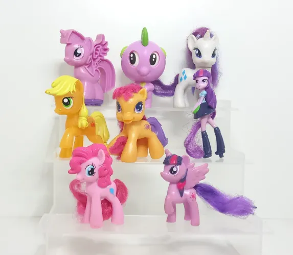 Lote 8 bonecos My Little Pony McDonald's