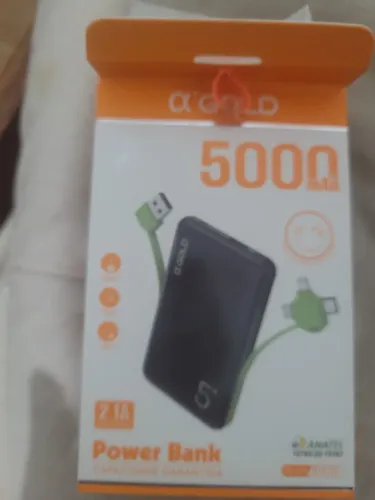 Carregador portátil 5000 miliamperes ótimo