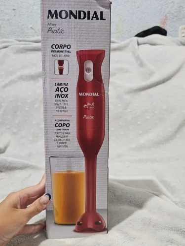 Mixer 2 em 1 Mondial 200W Vermelho M15R Vermelho