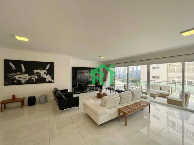 Apartamento Beira Mar, 4 Dormitórios (2 Suítes), 2 Vagas, Pitangueiras, Guarujá/SP