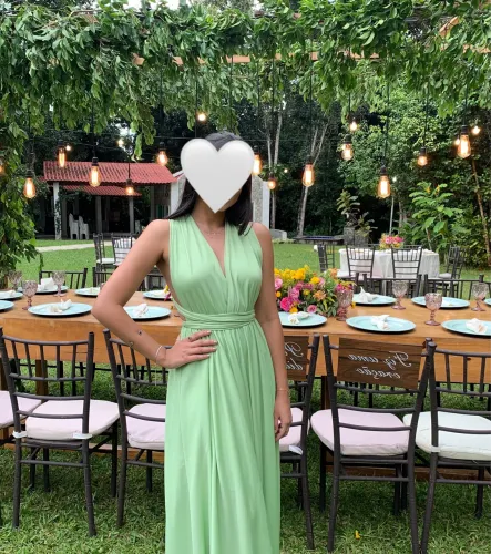 Vestido amarração multiformas Tamanho P ao G
