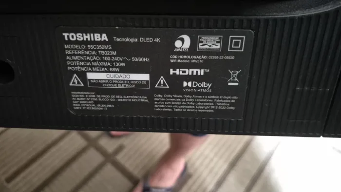 TV Toshiba 55