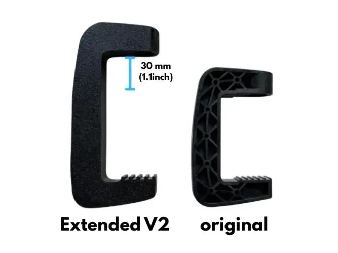 Par de presilhas extensora para volantes