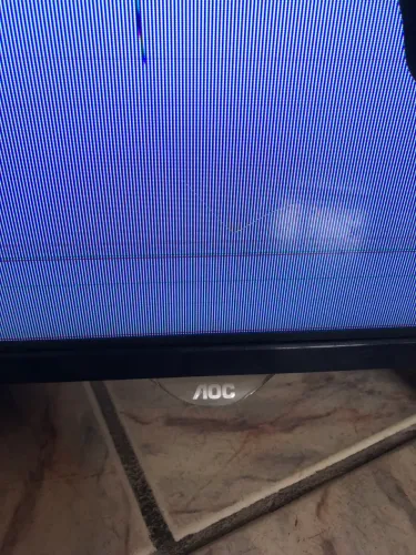 TV 32? AOC TELA QUEBRADA