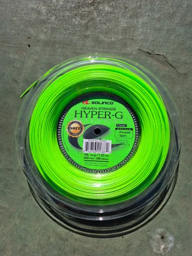 Corda Solinco Hyper G Soft  1.25 / 16 - Rolo com 200 Metros
