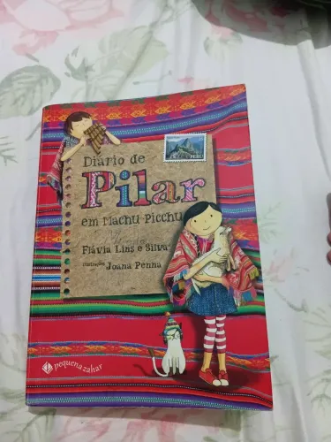 livro diário de pilar, está em perfeito estado, e de brinde vai ir um marcador de pagina