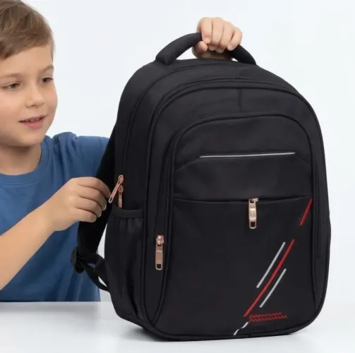 Mochila De Costa Sport Infantil Para Meninos Confortável Escolar Resistente Estudo E Lazer