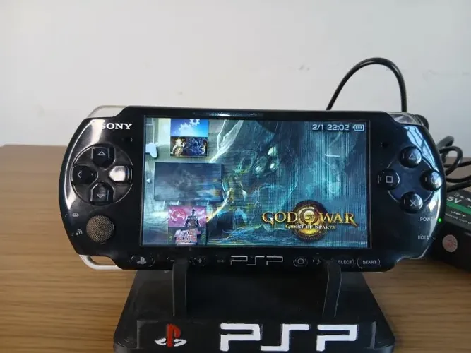 Psp 3004 Black Excelente Estado + Cartão 32gb