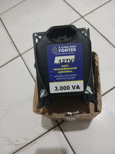 Transformador Eirelli'3000VA 'Novo (na caixa)
