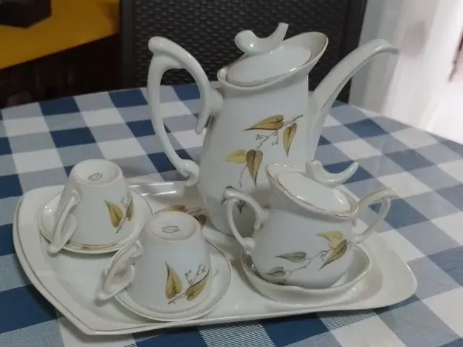 Jogo de café Porcelana Schmidt santa catarina