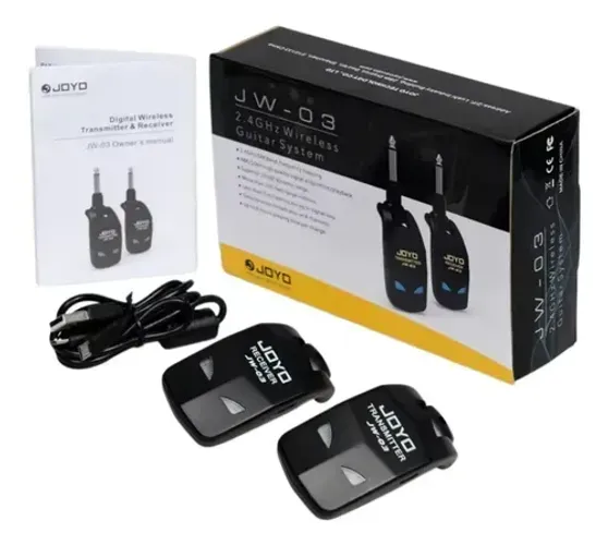 Transmissor E Receptor Sem Fio P10 Jw-03 Joyo 2.4ghz