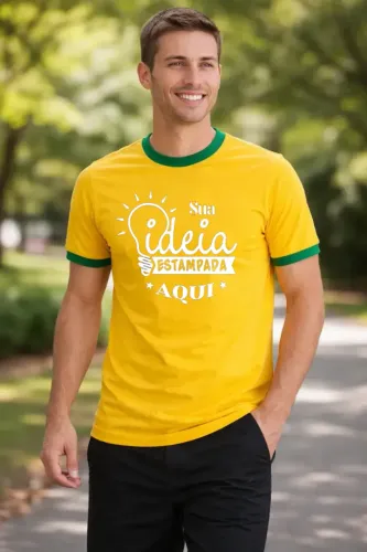 Camiseta Personalizada Copa 2026 Estampa Foto Logo Camisa Empresa