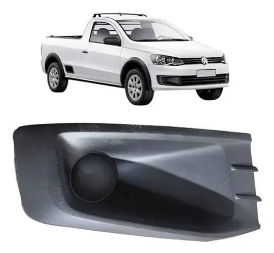 Moldura Farol Milha Volkswagen Gol Saveiro G6 5u0853666k Original Direito