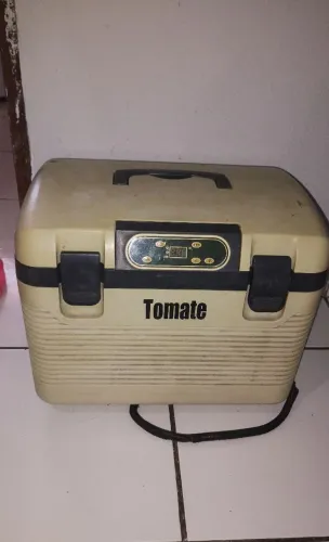 Mine geladeira portátil para carro 12v, usada