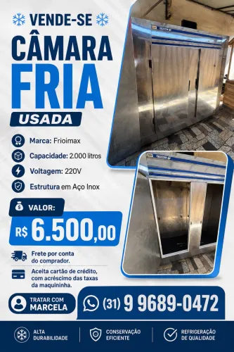 Vende-se Câmera Fria Usada