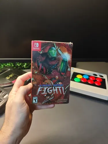 A Robot named fight Nintendo switch STEEL BOOK lacrado