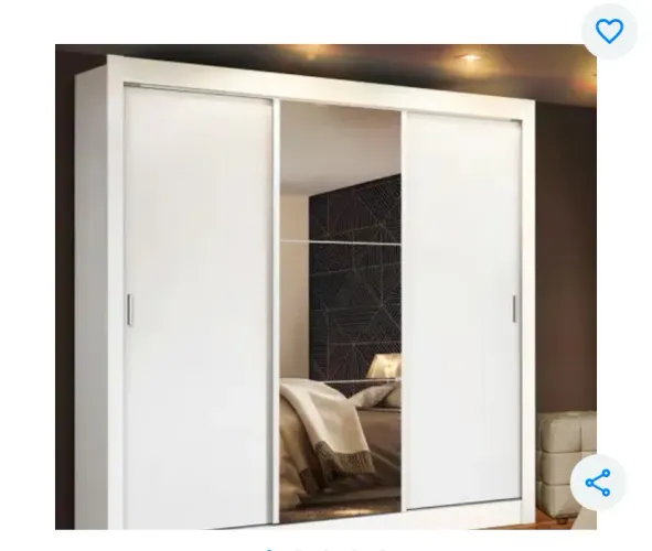 Vendo guarda roupa 3 portas desmontado !