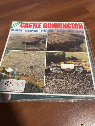 Disco de vinil LP castle donington