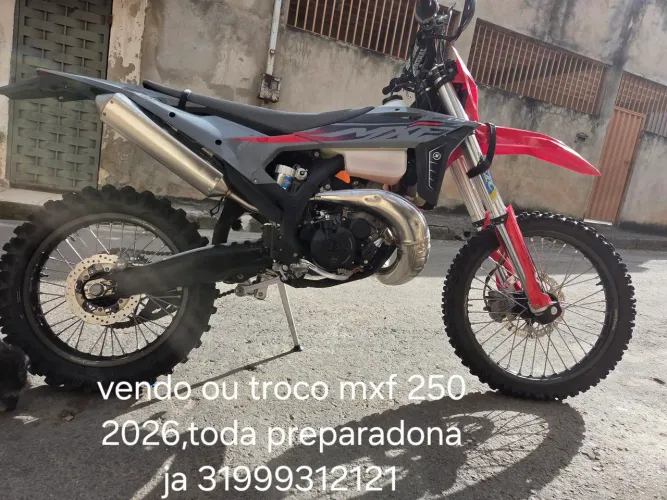 Vendo ou troco mxf 250 2t 2026 preparadona *