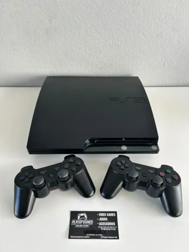 Playstation 3 Slim Desbloqueado!! (Aceito Cartão)