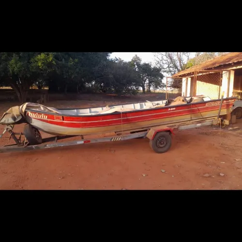BARCO 6 MT + CARRETA + MOTOR 15HP