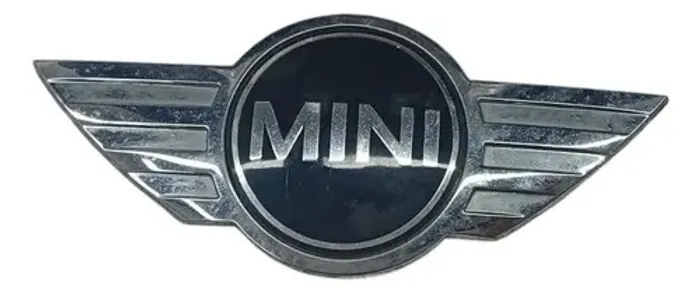 Emblema Frontal Mini Cooper One 2013 2014 Cromado