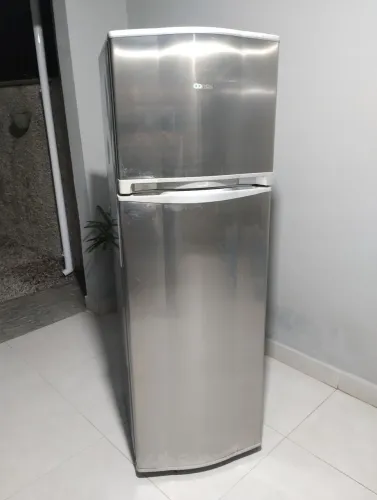 Geladeira duplex inox Frost Free Consul 350 L entrego ler anúncio