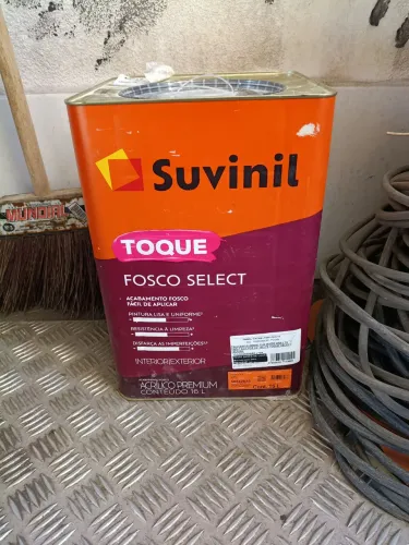 Tinta Suvinil 16 litros cor cinza