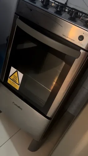 Fogão Inox acendimento automático