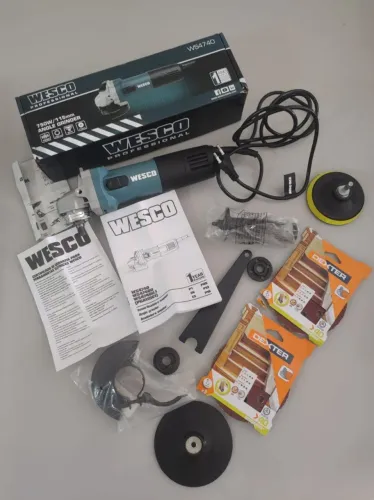Esmerilhadeira Angular Wesco Professional, modelo WS4740
