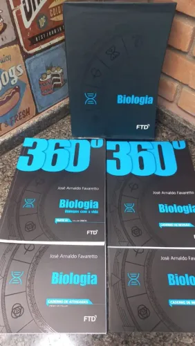 Livro 360 Biologia Box Incompleto - FTD
