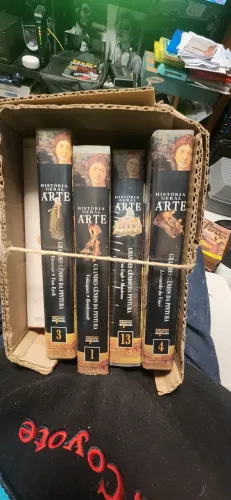 Coleção História Geral da Arte - Grandes Gênios da Pintura (VHS) - Impecável!