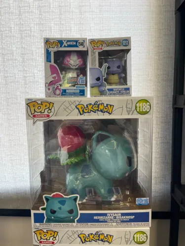 Funko Pop! Charmeleon / Wartortle / Nimrot / Ivysaur