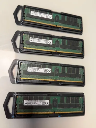 Kit 256GB LRDIMM - 4x64GB - 2666MHz DDR4 ECC Micron - Servidor HP DELL XEON X99