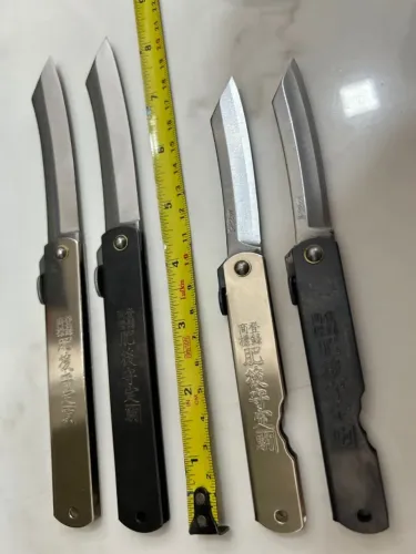CANIVETE LÂMINA FACA HIGONOKAMI MADE IN JAPAN CUTELARIA JAPONESA CLÁSSICA 