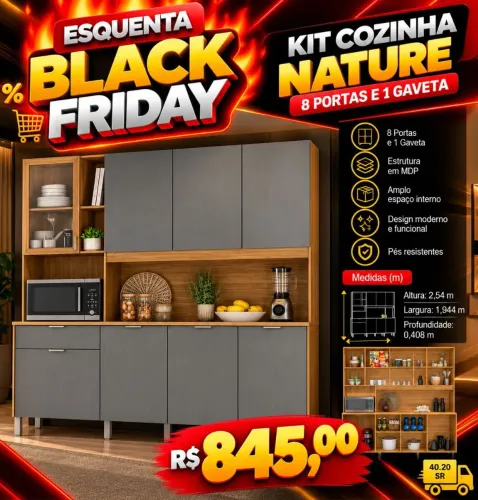 Kit Cozinha Nature
