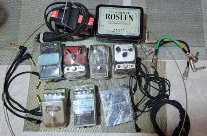 Pedais de Guitarra, Captadores Malagoli DG e Elétrica Roslen