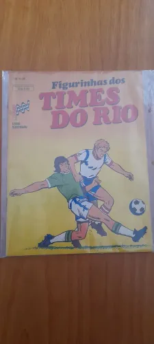 ÁLBUM DE FIGURINHAS TIMES DO RIO 1988.