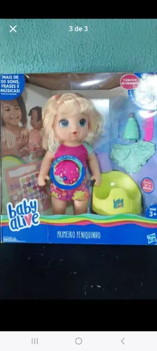 Baby alive primeiro peniquinho