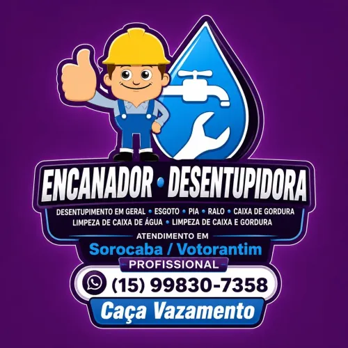 Encanador profissional Sorocaba e região!