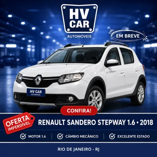 Renault Sandero Stepway Exp. Flex 1.6 16V 5P 2018